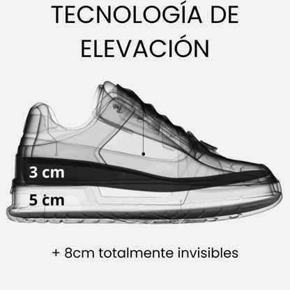 Tenis Altivo | +8cm de Altura Al Instante